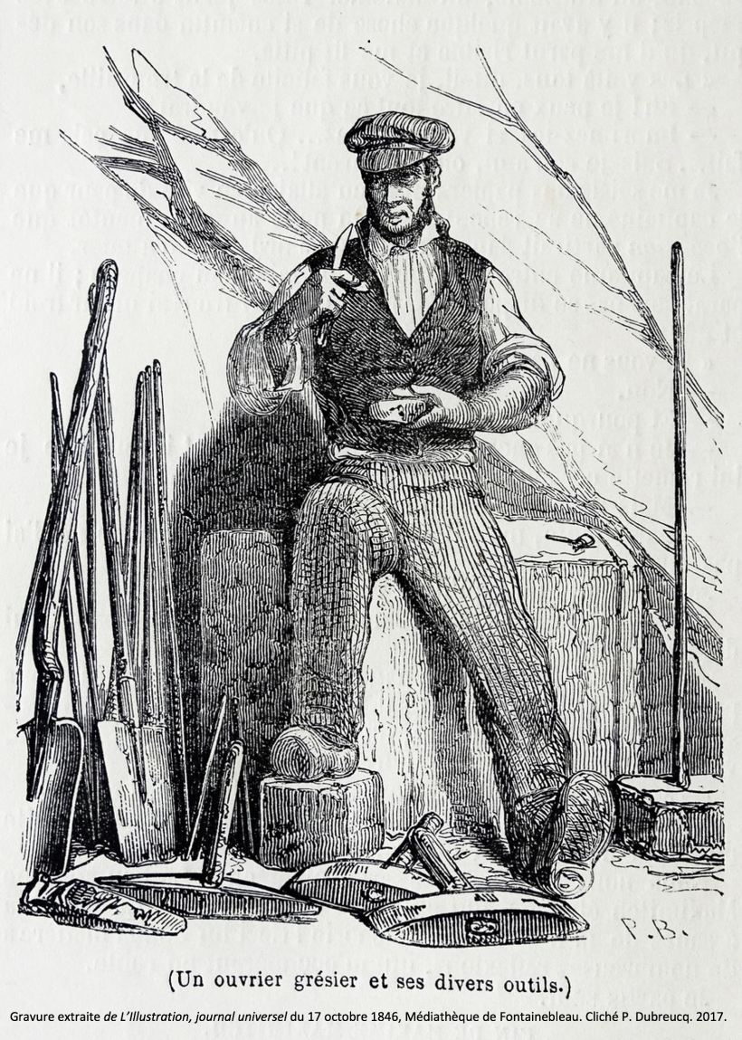 L'Illustration, journal unvisersel, 17 octobre 1846, médiathèque de Fontainebleau, cliché P. Dubreucq, 2017.